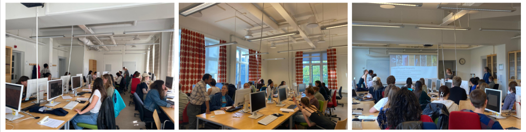 Participants during the Mapathon event (Photos taken by Wan Ni Lin).